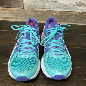ASICS Women's GEL-Contend 3 running shoes in blue and purple